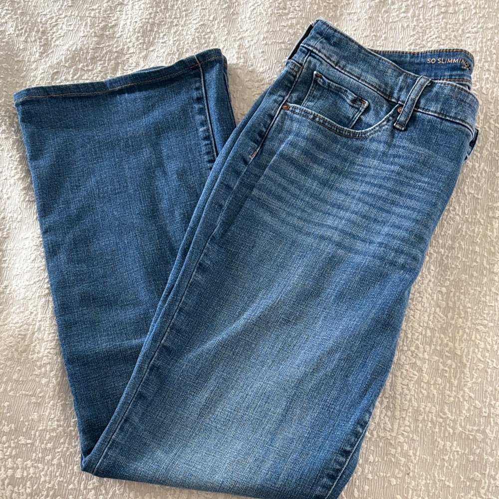 Chico's Classic Blue Straight Leg Jeans